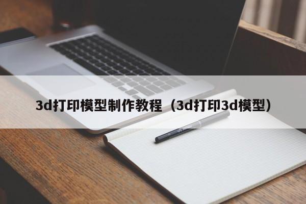 3d打印模型制作教程（3d打印3d模型）